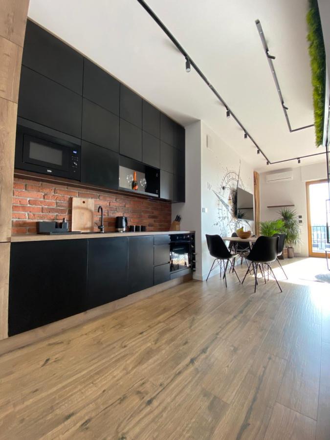 Alpaka Apartments Gdansk -W Cenie Parking, Wifi, Sauna I Silownia - Przepiekny Widok Na Starowke I Motlawe Exteriér fotografie