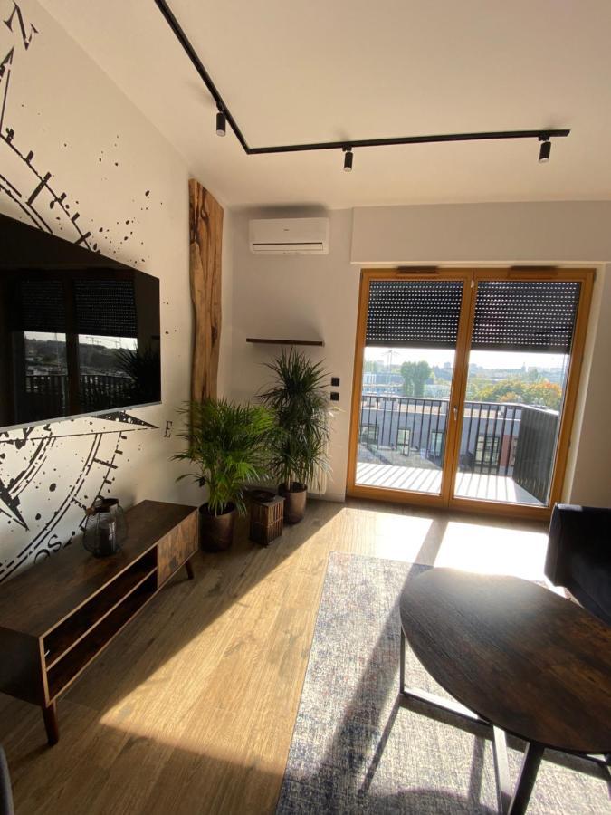 Alpaka Apartments Gdansk -W Cenie Parking, Wifi, Sauna I Silownia - Przepiekny Widok Na Starowke I Motlawe Exteriér fotografie